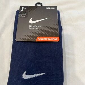 Nike Park IV soccer over the calf men’s shoe size 8-12  women’s 10- 13 Navy